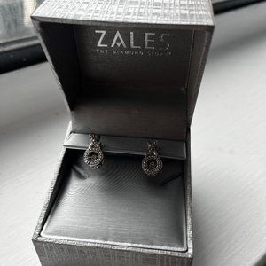 Zales Silver Earrings